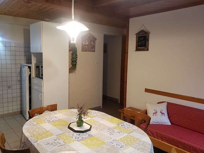 Appartement 5 personnes - La Linaigrette - Terrasse, garage et terrain de pétanque