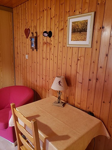 Appartement 5 personnes - La Linaigrette - Terrasse, garage et terrain de pétanque