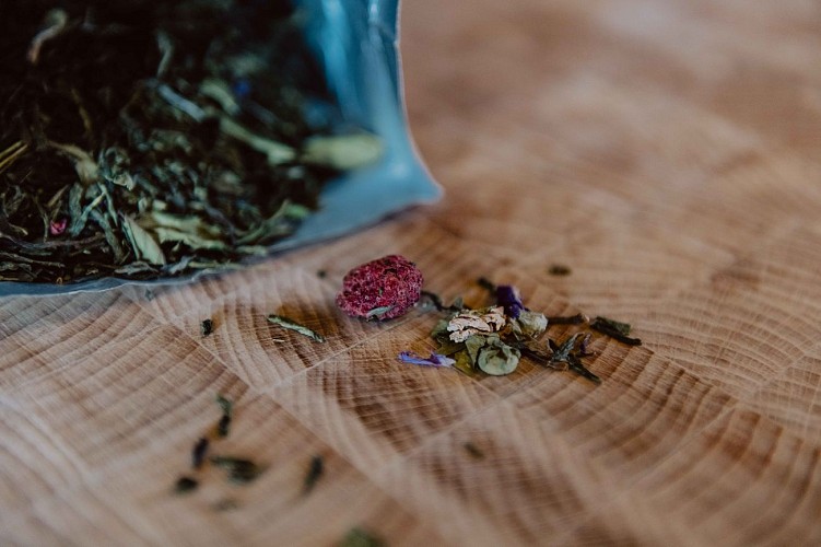 Sachet de thé BIO au Shop Bouyard & Cie à Chimay