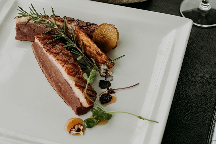 Dish at Le Tri-Marrants in Froidchapelle