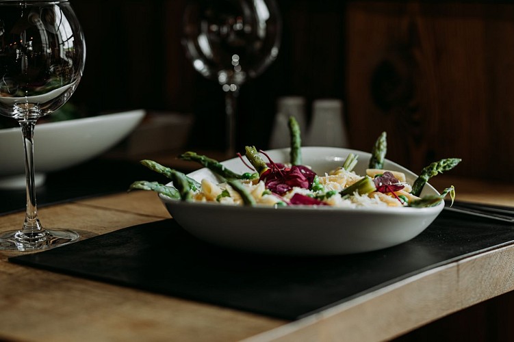 Plat de la Ferme des 4 Saisons à Chimay