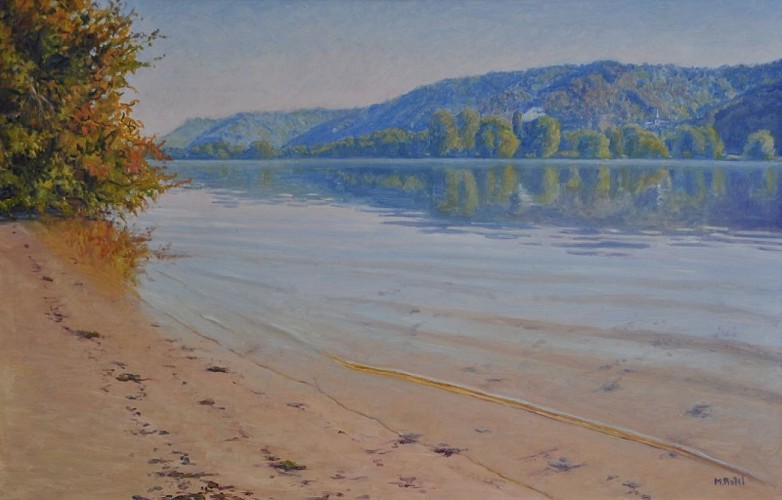 Ile de la Seine, Atleier Galerie du Bord de Seine, Poses © Michèle Ratel