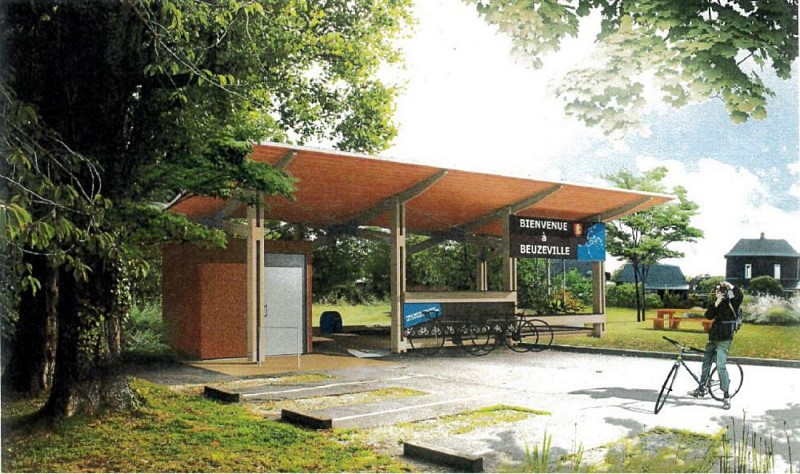 Halte vélo du Parc du Manoir