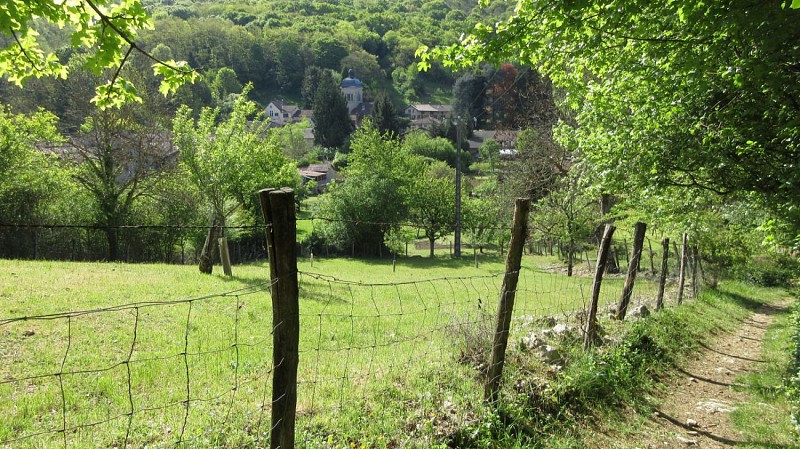 Source de la Reyssouze - Belvédère et vignes du Mont Rignat