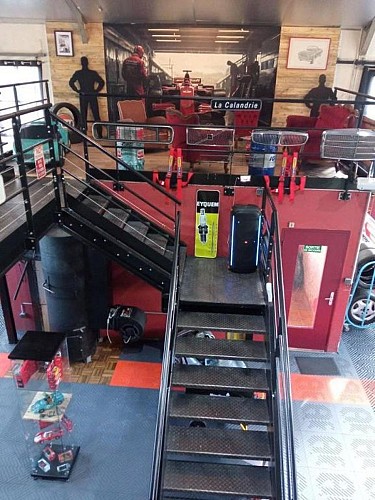 Le Vintage Loft Garage - vue intérieur Salon 1