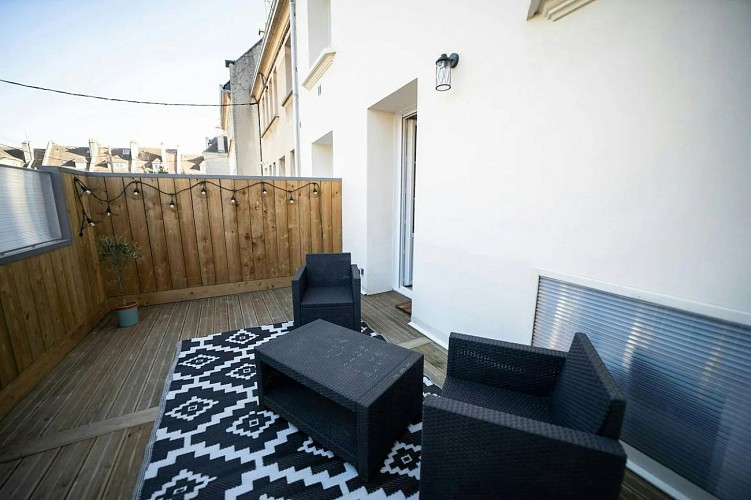 terrasse privée