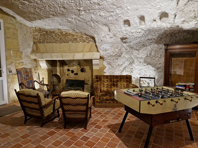 Pièce de vie, salle des petits déjeuners