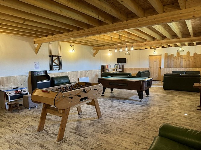 Les 4 Bastides (Ste Eutrope de Born) - salle de jeux