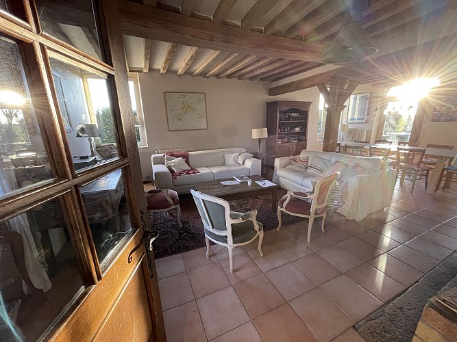 La Mailloderie, le salon du bas