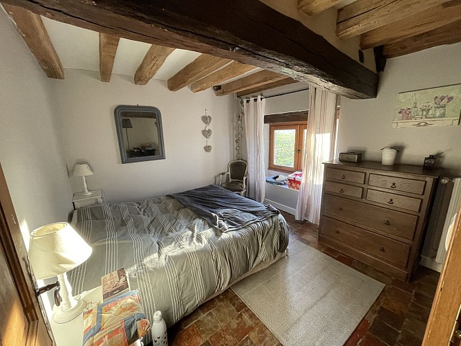 La chambre de plain pied à la Mailloderie