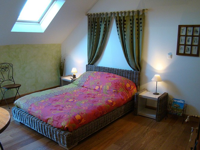 Chambres d'hôtes Git'ane evasion_LE BEC-THOMAS_chambre Cadichon