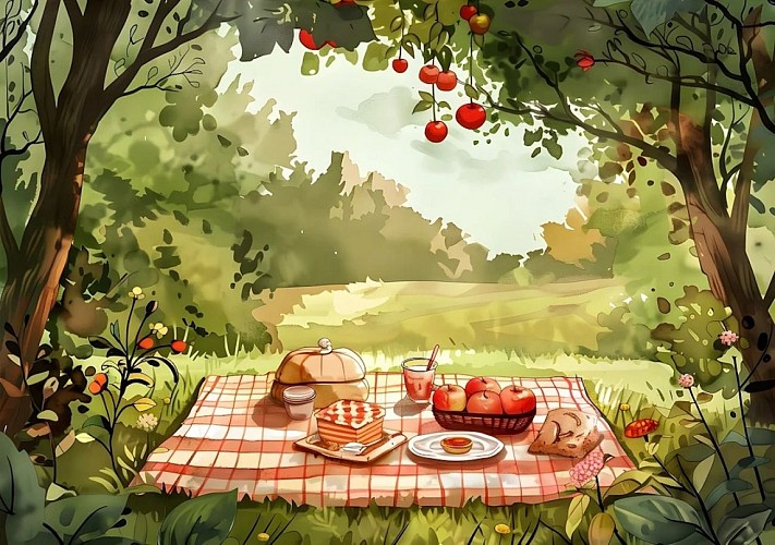 Aire pique-nique Nantiat