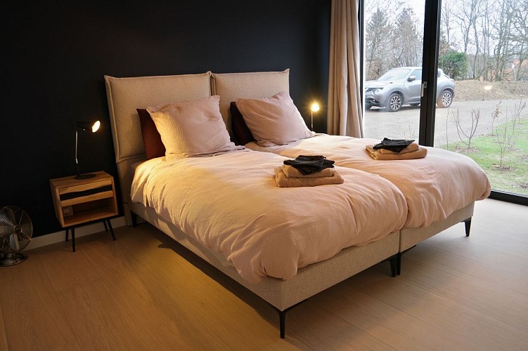 Chambre 2 lits 90x200cm