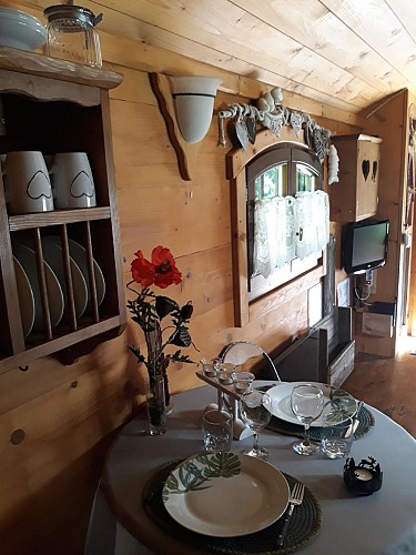 Gîtes les Neuweih'air "La roulotte du randonneur"