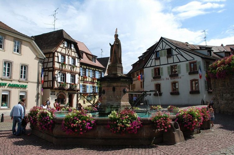 Place du château St LEON