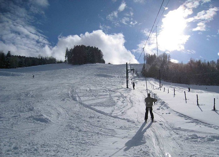 Skifahren in Schlumpf