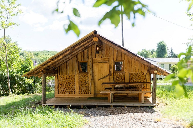 Holzfällerhütte