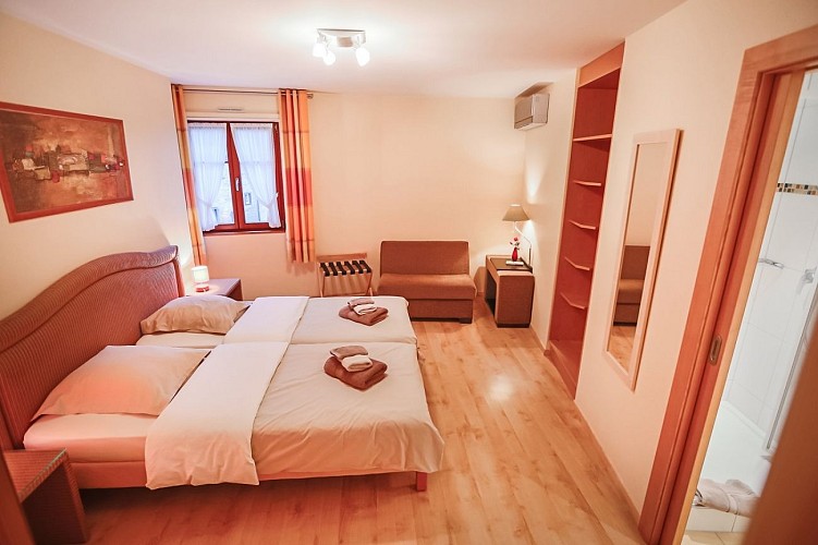 Gîte des 5 sens - chambre Riesling