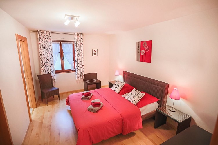 Gîte des 5 sens - chambre Pinot Noir