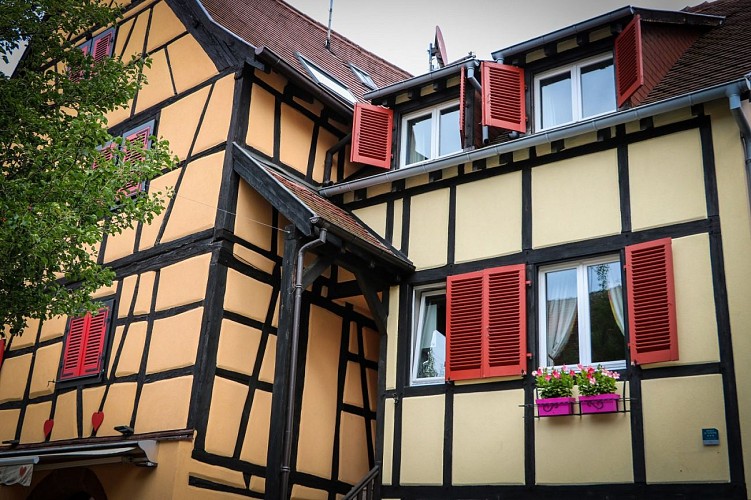 petite maison individuelle ou se trouve notre gite