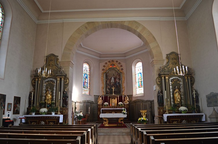 Choeur de l'Eglise Saint-Martin à Gresswiller