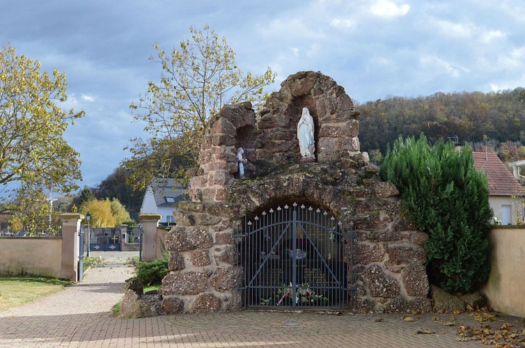 Grotte de Lourdes à Gresswiller