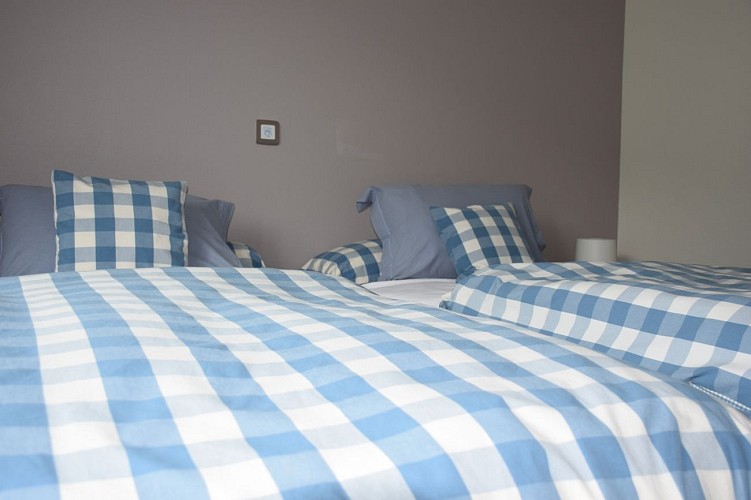 Seconde chambre thème bleue