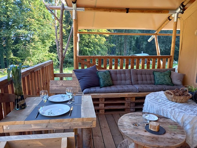 Gîtes les Neuweih'air "Tente Safari"