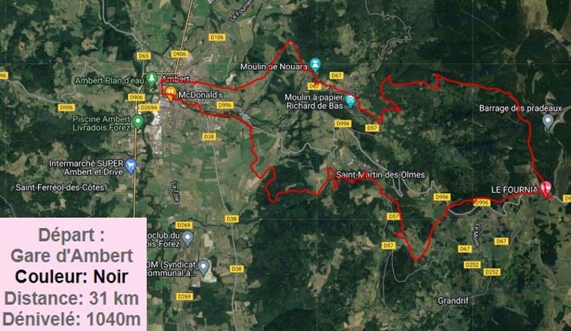 Espace VTT-FFC Ambert-Crêtes du Forez