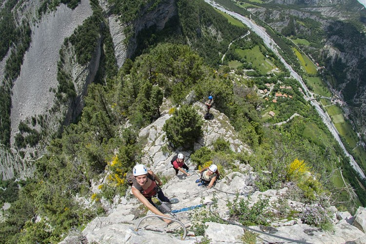 Via Ferrata de la Falaise de Meichira