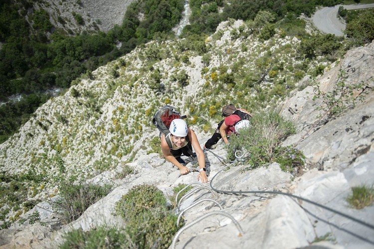 Via Ferrata de la Falaise de Meichira