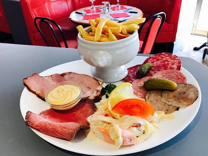 Photo assiette - restaurant Le Globe