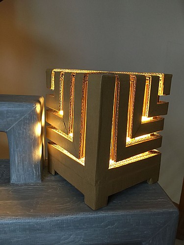 Photophore en carton