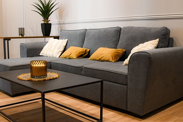 Appartnuit, le salon