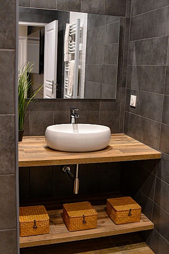 Appartnuit, salle de Douche