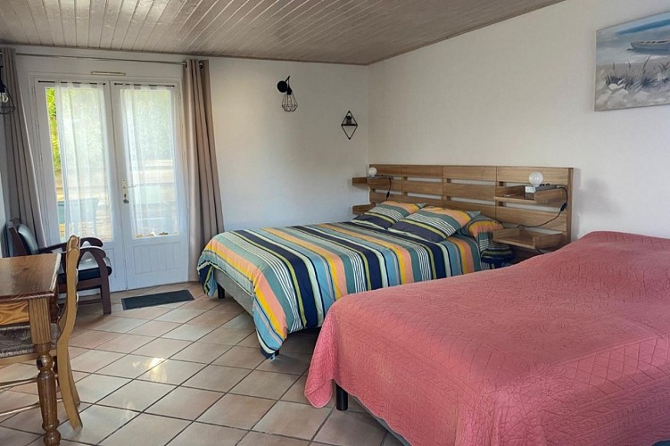 Chambre d'hôtes Bernache à Port Joinville, sur l'Ile d'Yeu en Vendée