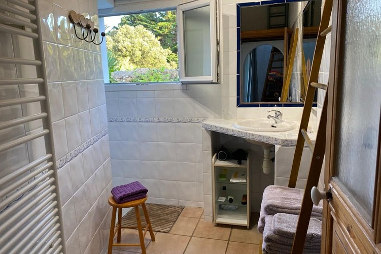 Gîte avec accès direct à l'océan à Port Joinville sur l'Ile d'Yeu en Vendée