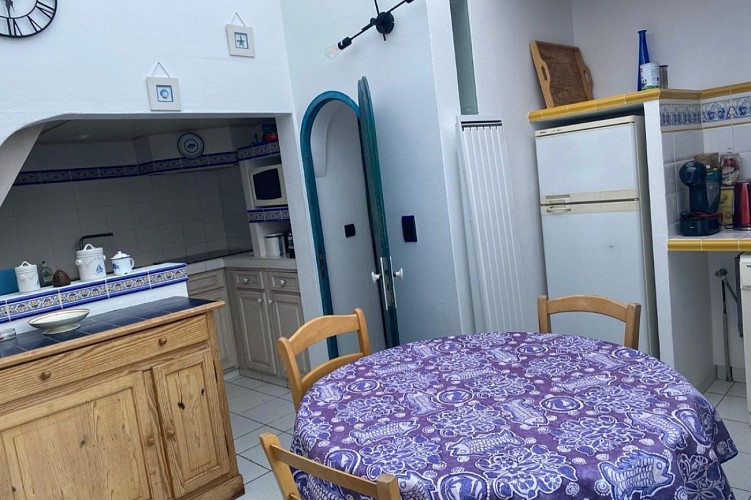 Gîte avec accès direct à l'océan à Port Joinville sur l'Ile d'Yeu en Vendée