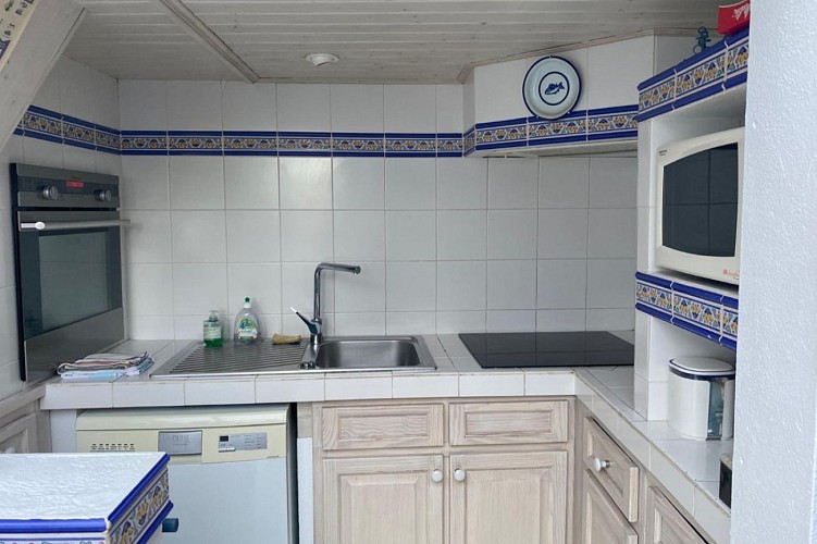 Gîte avec accès direct à l'océan à Port Joinville sur l'Ile d'Yeu en Vendée