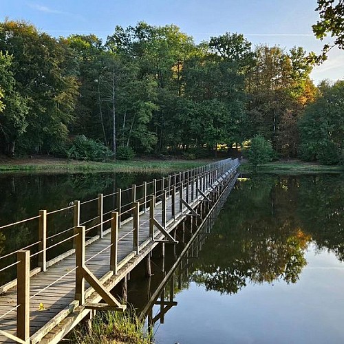 photos de la passerelle du camping à la plageu Merle Monique Polte 2