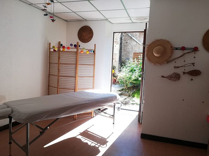 Salle de massage de LA MAISON du Bien Etre