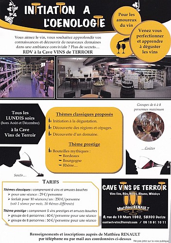 flyer cave vins de terroir