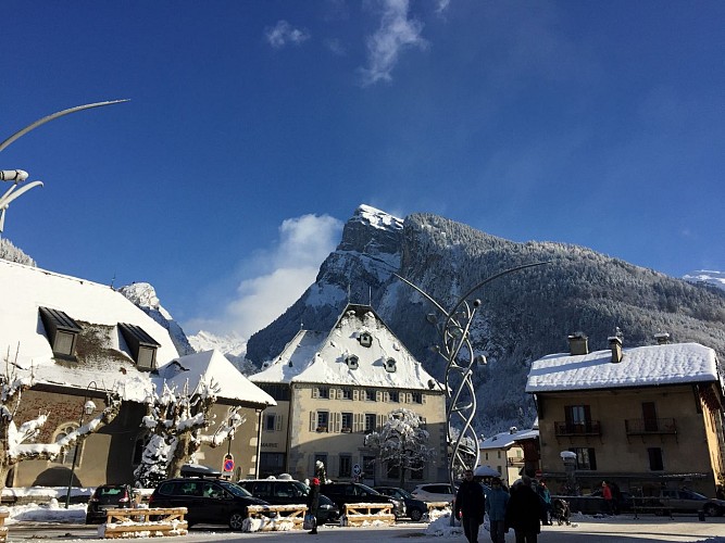 Visite guidée du bourg historique de Samoëns en anglais