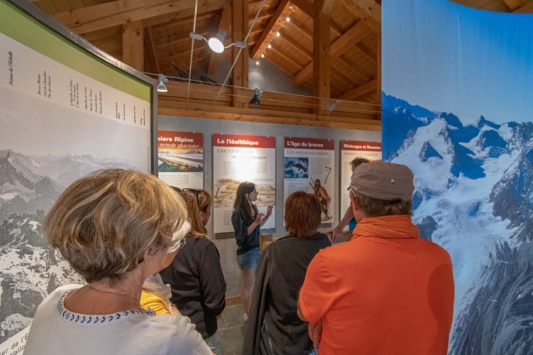 Echo van de gletsjers - Rondleiding van Espace Glacialis