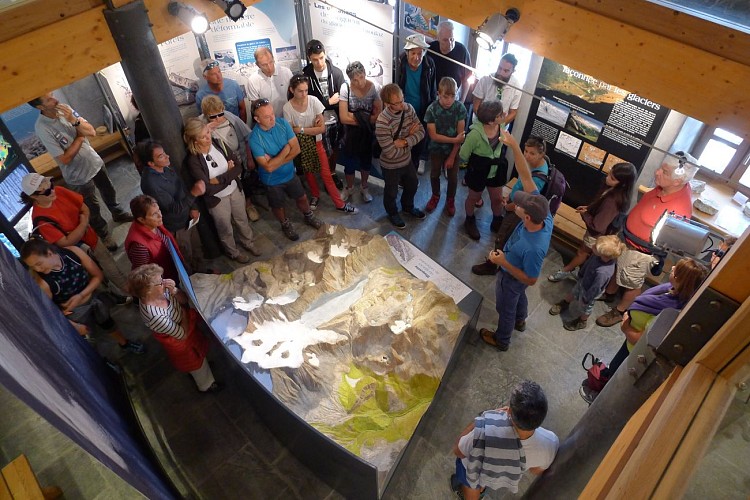 Echo van de gletsjers - Rondleiding van Espace Glacialis