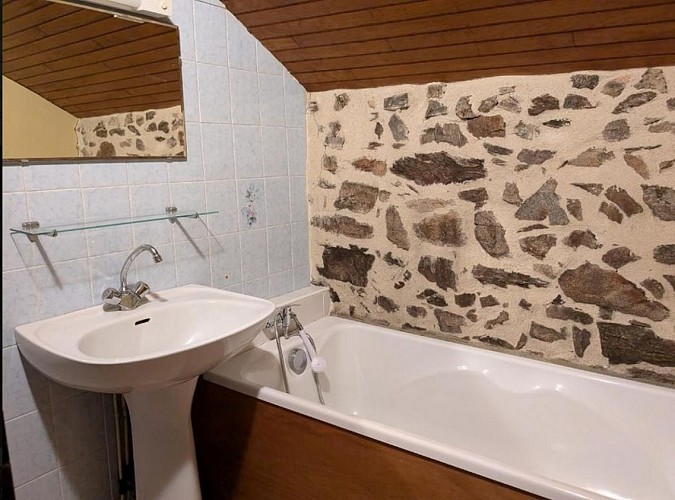 La maison des étangs Ladignac SDB