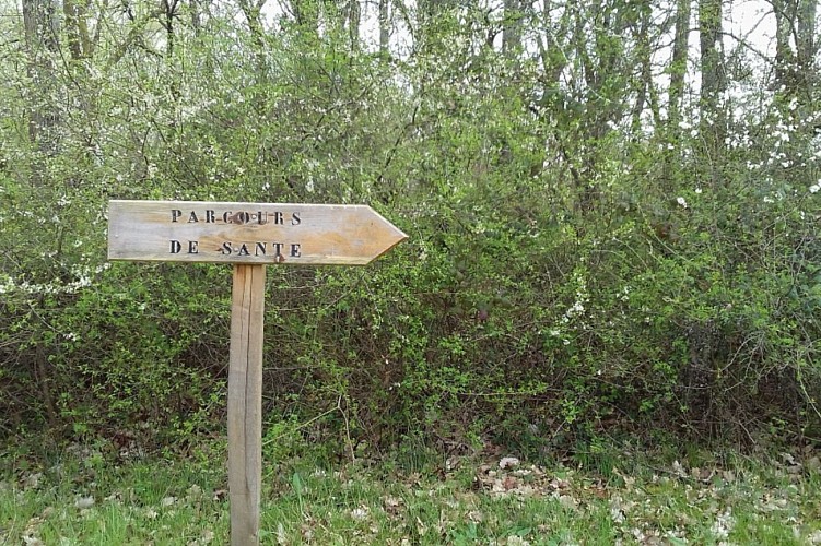 Parcours de santé au lac du Lizet