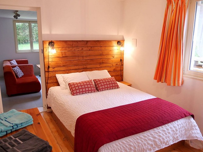 Chambre du gite Myrtille (Marmonfosse)