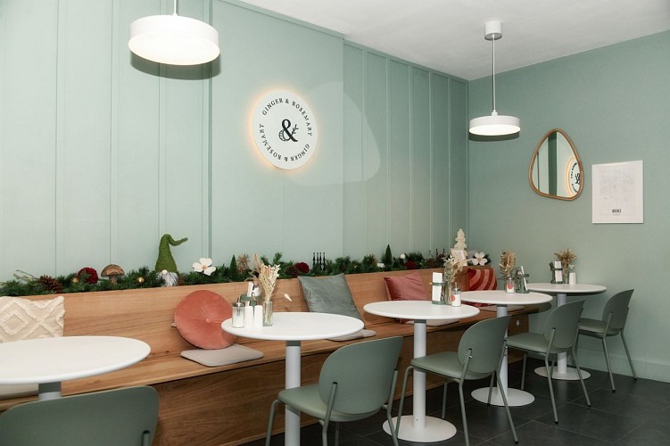 Ginger &amp; Rosemary - Salon de thé &amp; brunch Centre-Ville - Visites de commerces 2023-12-15 12