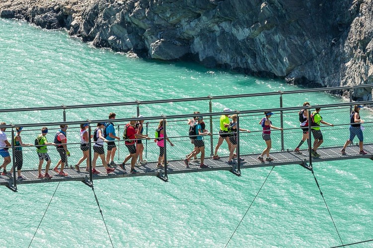 Trail of the Monteynard footbridges